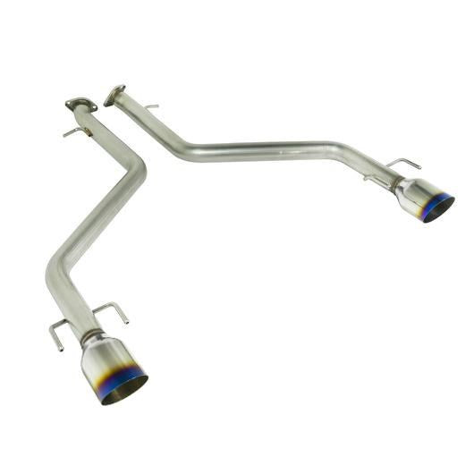 Remark Axleback Muffler Delete Set - Lexus IS 2021+ (Single Wall Burnt Tips)