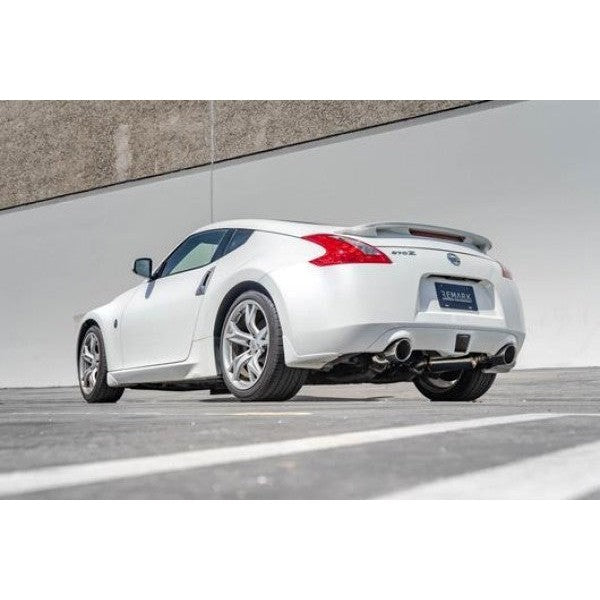 Remark Axleback Muffler Delete Set - Nissan 370Z (Single Wall Burnt Tips)