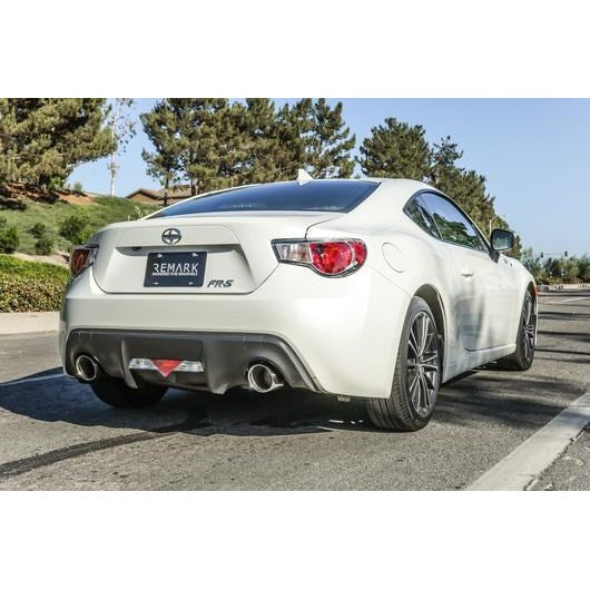 Remark Axleback Muffler Delete Set - Subaru BRZ/Toyota 86 (Double Wall Burnt Tips)