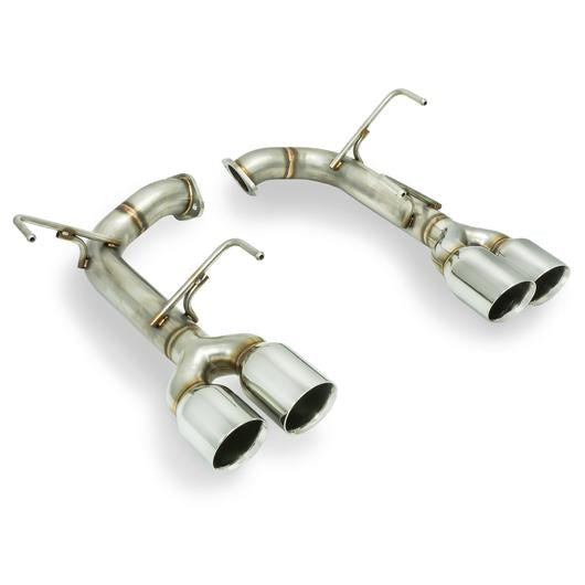 Remark Axleback Muffler Delete Set - Subaru WRX/STI 2015-2021 (Double Wall Stainless Tips)