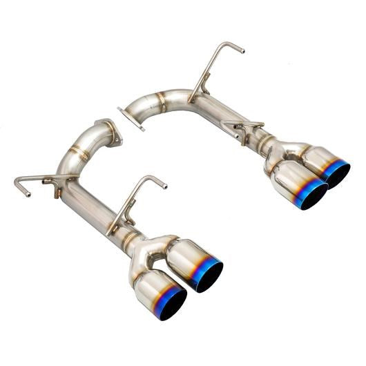 Remark Axleback Muffler Delete Set - Subaru WRX/STI 2015-2021 (Single Wall Burnt Tips)