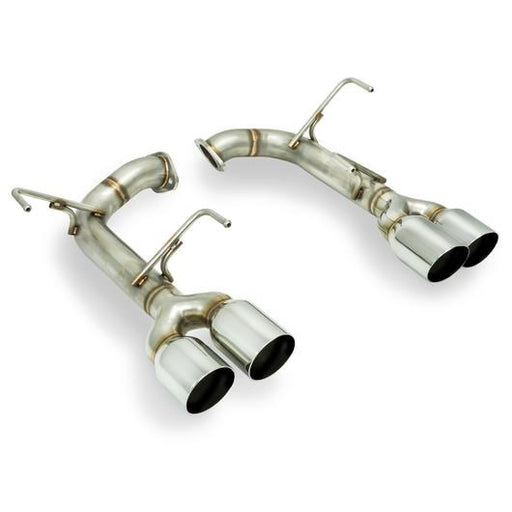 Remark Axleback Muffler Delete Set - Subaru WRX/STI 2015-2021 (Single Wall Stainless Tips)