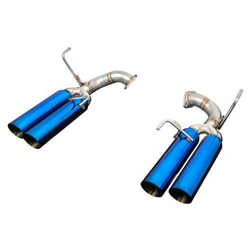 Remark Boso Axleback Muffler Delete Set - Subaru WRX/STI 2015-2021 (Burnt Blue Tips)