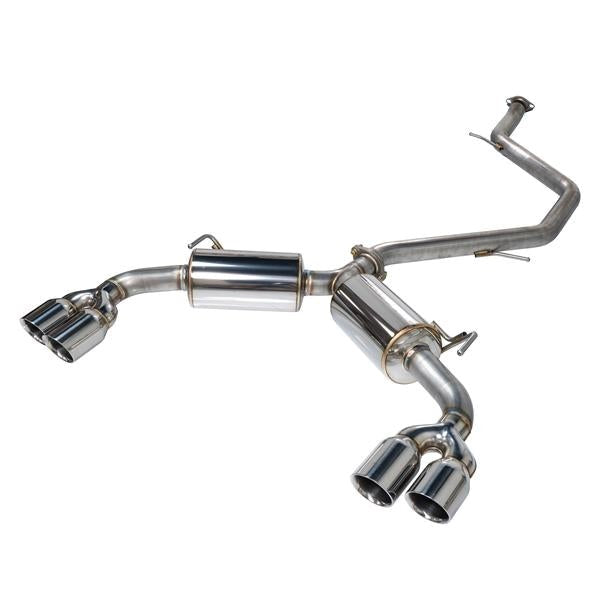 Remark Cat-Back Exhaust - Toyota Corolla Hatch 2019-2021 (Quad Exit, Stainless Tips)