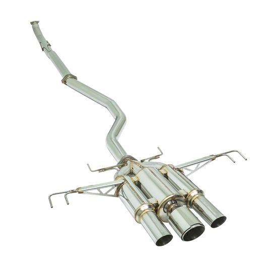 Remark Spec-III Resonated Cat-Back Exhaust - Honda Civic FK8 Type R (Stainless Tips)