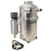 MOROSO DRY SUMP TANK, 2 PC, 16.5 INCH TALL, 7 INCH DIA, WITH BREATHER TANK, DUAL INLET