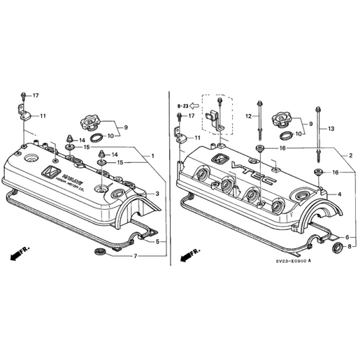 Honda Genuine Rocker Cover Bolt - F20 SOHC