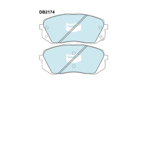 Hyundai i30 Front brake pads - OEM