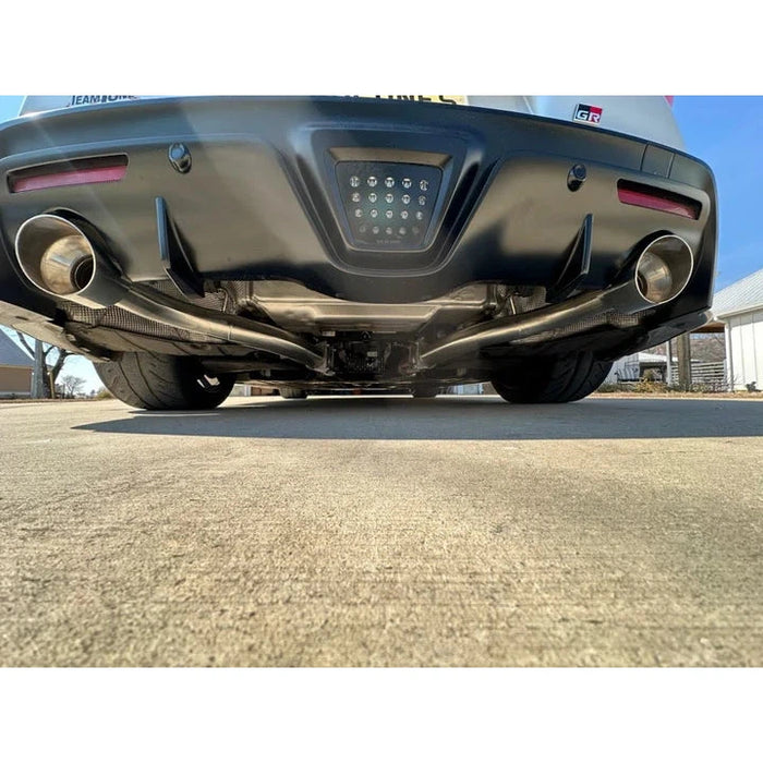 PLM Toyota Supra GR A90 Muffler Delete Axle Back Exhaust - Resonated or Non-Resonated