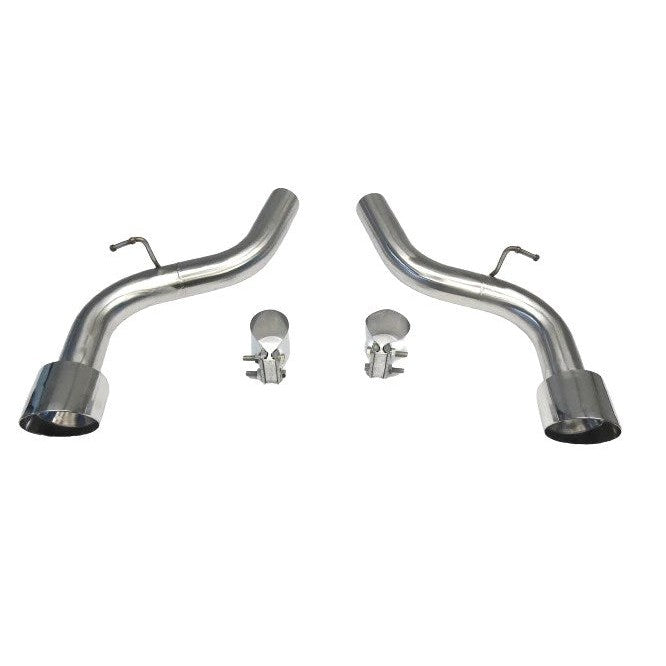 PLM Toyota Supra GR A90 Muffler Delete Axle Back Exhaust - Resonated or Non-Resonated