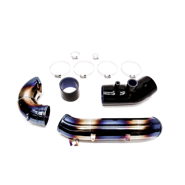 PLM Turbo Inlet Pipe Kit Stainless Burnt Blue - 2016+ FC Civic 1.5T FL5