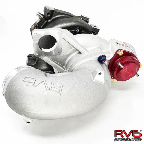 RV6 R660AS Antisurge / T51R RED Ball Bearing Turbo for FK8 2.0T with CF Inlet pipe