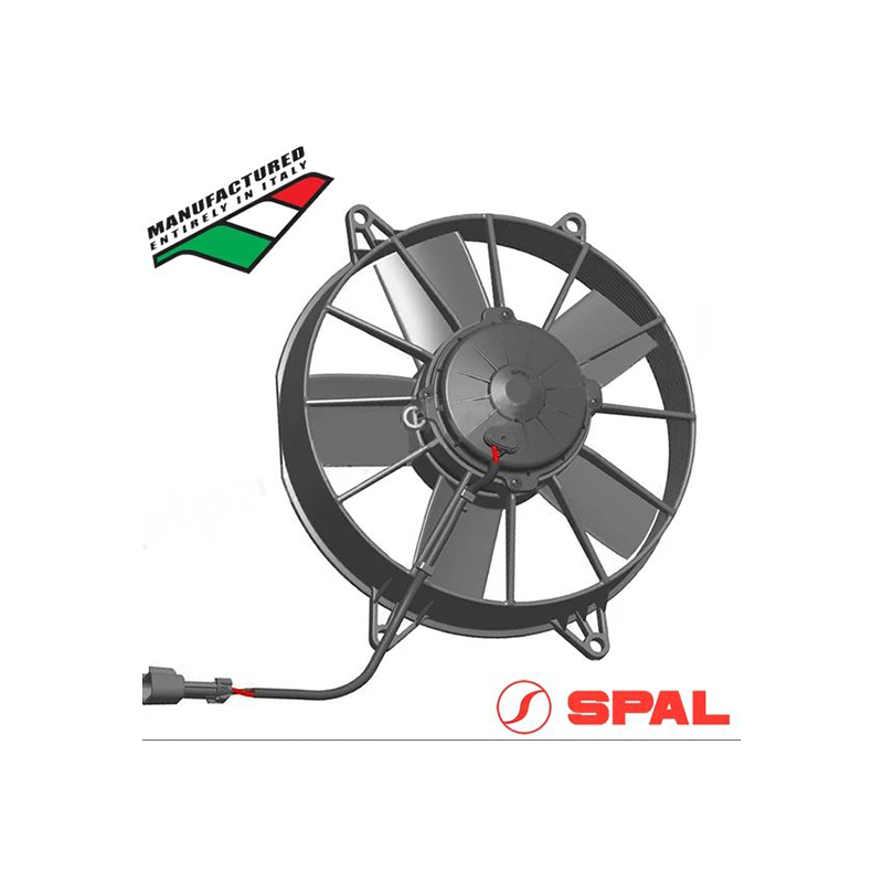 SPAL Thermo Puller Fan - 10" Straight 24V