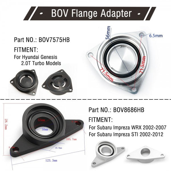 EPMAN Sequential Blow Off Valve - Subaru/ Nissan/ Hyundai Genesis 2.0T