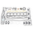 Yonaka Engine Gasket Kit Nissan Skyline RB26DETT R32