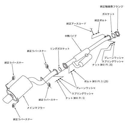 HKS Super Turbo Muffler ER34(4dr)