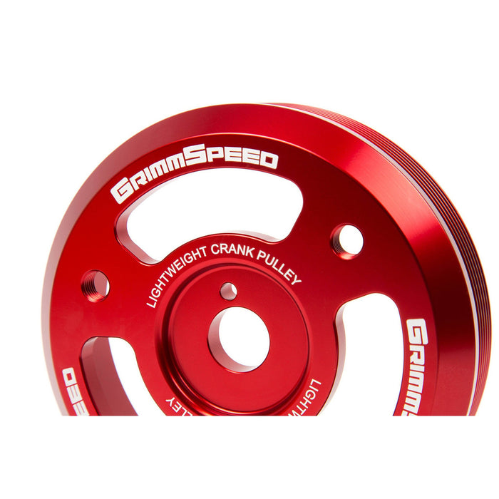 GrimmSpeed Lightweight Crank Pulley - BRZ/FRS/86, 2015-18 WRX