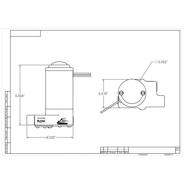 Aeromotive SS Fuel Pump, 3/8 NPT