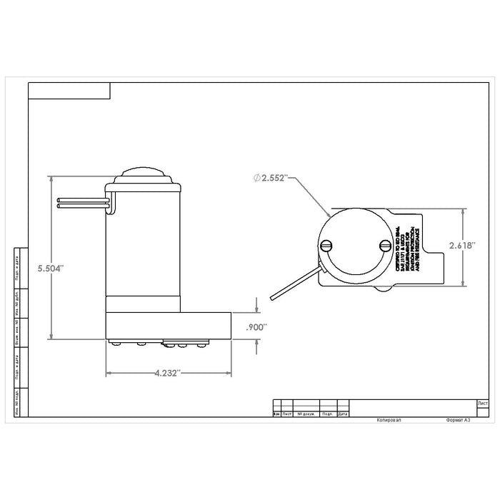 Aeromotive Marine Carbureted SS Fuel Pump