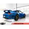 AWE Tuning Porsche 991 GT3 / RS Center Muffler Delete - Chrome Silver Tips