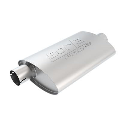 Borla Universal Center/Offset Oval 2.5in In/Out 14in x 4.25in x 1.88in PRO-XS Muffler