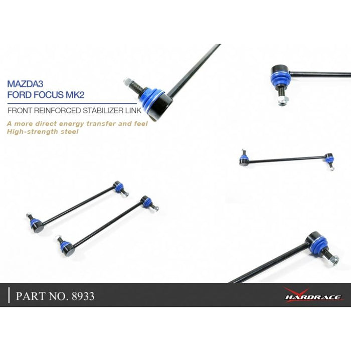 Hard Race Front Sway Bar End Links - MS3 Gen 1/2-Swaybar Links & D Bushes-Speed Science