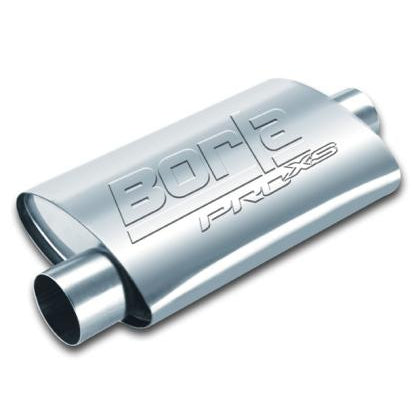 Borla Universal Pro-XS Center/Offset Config. Oval 2.25in (19x4x9.5in Case Size) Muffler