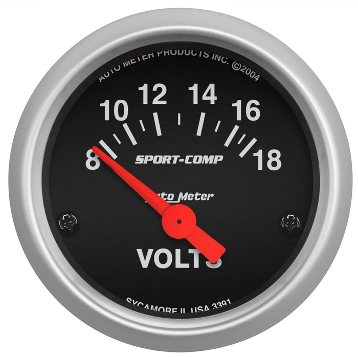 AutoMeter Sport-Comp 70-78 Camaro Dash Kit 6pc Tach / MPH / Fuel / Oil / WTMP / Volt