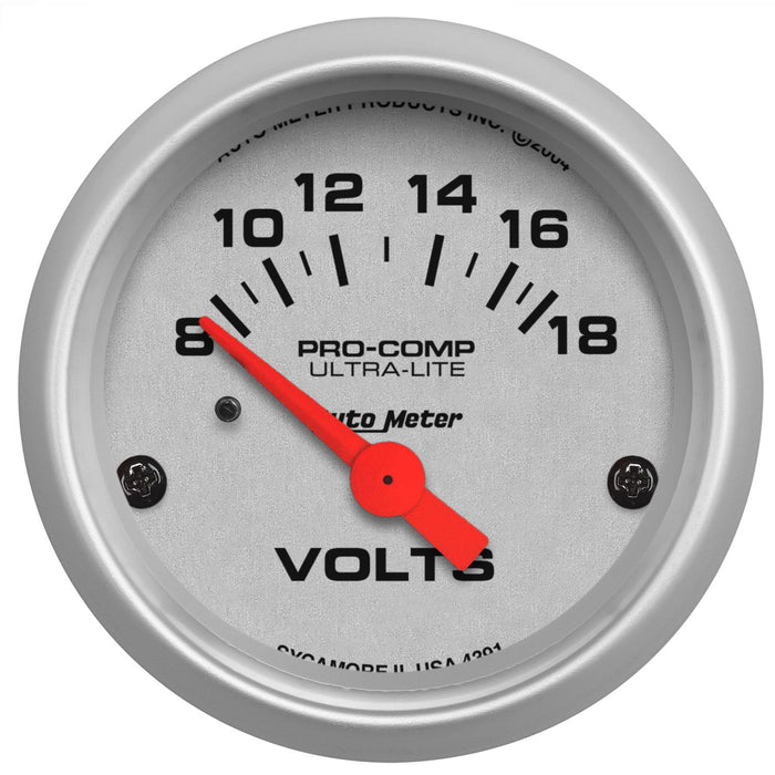 AutoMeter Ultra-Lite 70-72 Chevelle SS/El Camino Dash Kit 6pc Tach / MPH / Fuel / Oil / WTMP / Volt