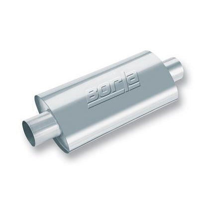 Borla XR-1 Racing Sportsman 3.5in. Outlet / 3.5in Inlet Oval Muffler