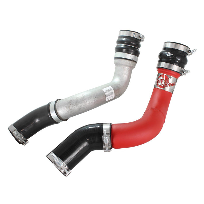 aFe Power BladeRunner 3 IN Aluminum Hot and Cold Charge Pipe Kit Dodge RAM Diesel Trucks 13-18 L6-6.7L (td)