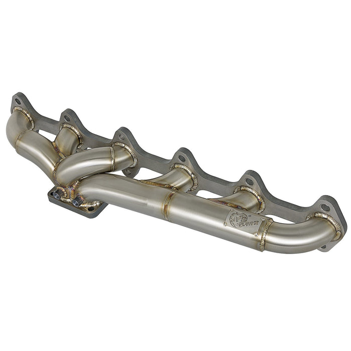 aFe Power Twisted Steel 304 Stainless Steel Header Dodge Diesel Trucks 03-07 L6-5.9L (td)