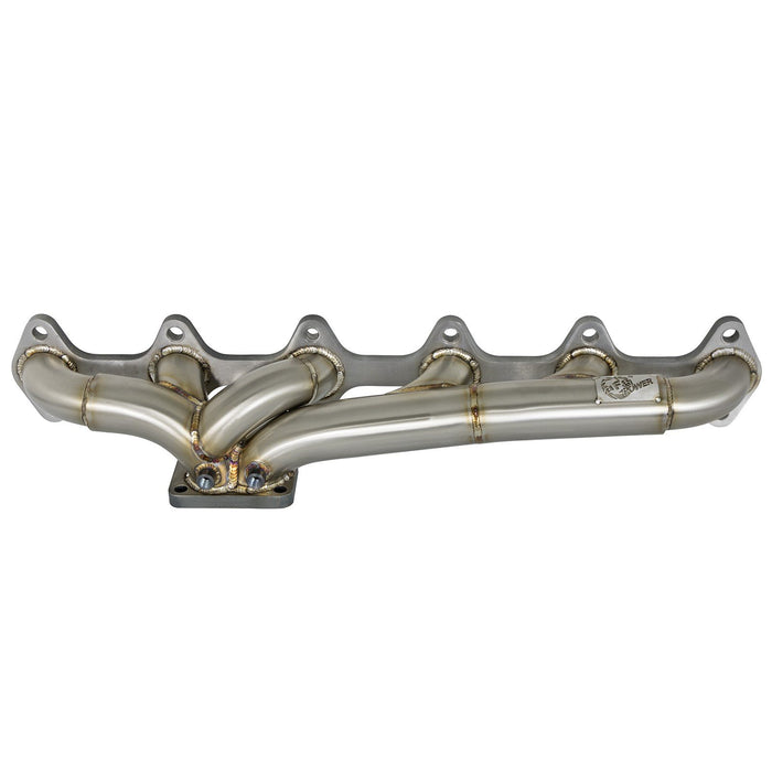 aFe Power Twisted Steel 304 Stainless Steel Header Dodge Diesel Trucks 03-07 L6-5.9L (td)