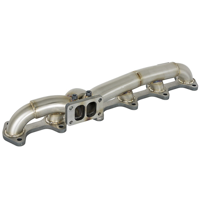 aFe Power Twisted Steel 304 Stainless Steel Header Dodge Diesel Trucks 03-07 L6-5.9L (td)