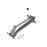 aFe Power Twisted Steel Down Pipe 3 IN 304 Stainless Steel Audi A4 (B9) 17-20 L4-2.0L (t)