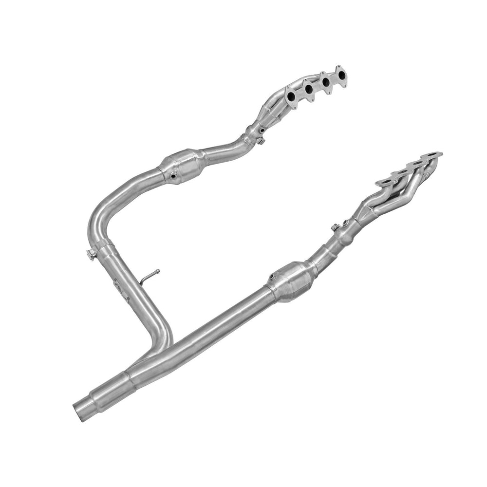 aFe Power Twisted Steel Header & Y-Pipe 409 Stainless Steel w/ Cat Ford F-150 04-08 V8-5.4L