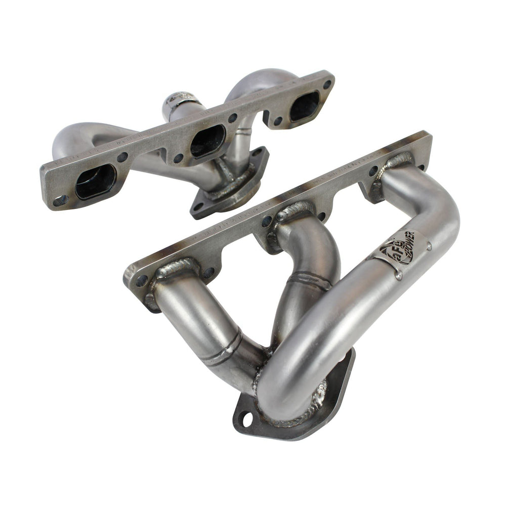 aFe Power Twisted Steel 409 Stainless Steel Shorty Header Jeep Wrangler (JK) 07-11 V6-3.8L