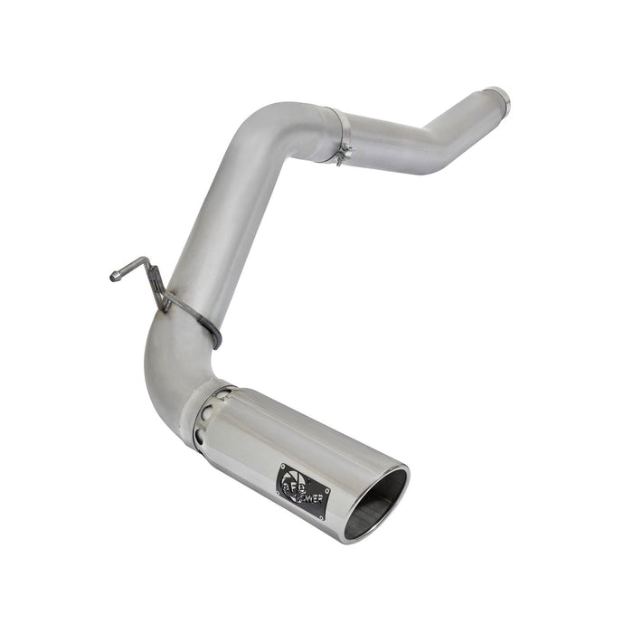 aFe Power Large Bore-HD 5 IN DPF-Back Stainless Steel Exhaust System Nissan Titan XD 16-19 V8-5.0L (td)