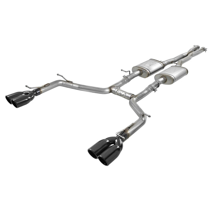 aFe Power Mach Force-Xp 2-1/2 IN 304 Stainless Steel Cat-Back Exhaust System Dodge Challenger 15-20 V6-3.6L