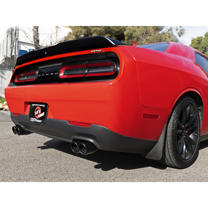 aFe Power Mach Force-Xp 2-1/2 IN 304 Stainless Steel Cat-Back Exhaust System Dodge Challenger 15-20 V6-3.6L