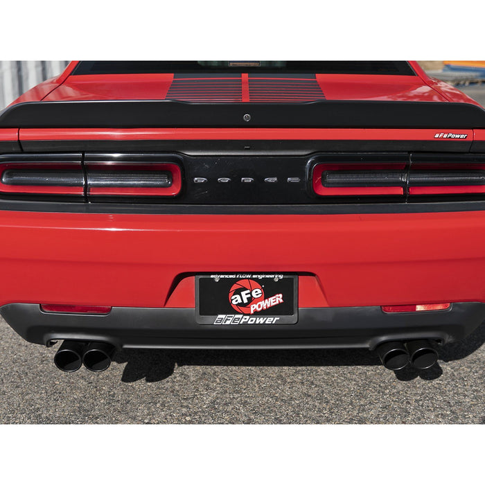 aFe Power Mach Force-Xp 2-1/2 IN 304 Stainless Steel Cat-Back Exhaust System Dodge Challenger 15-20 V6-3.6L