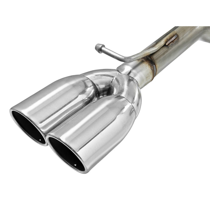 aFe Power Mach Force-Xp 2-1/2 IN 304 Stainless Steel Cat-Back Exhaust System Dodge Challenger 15-20 V6-3.6L