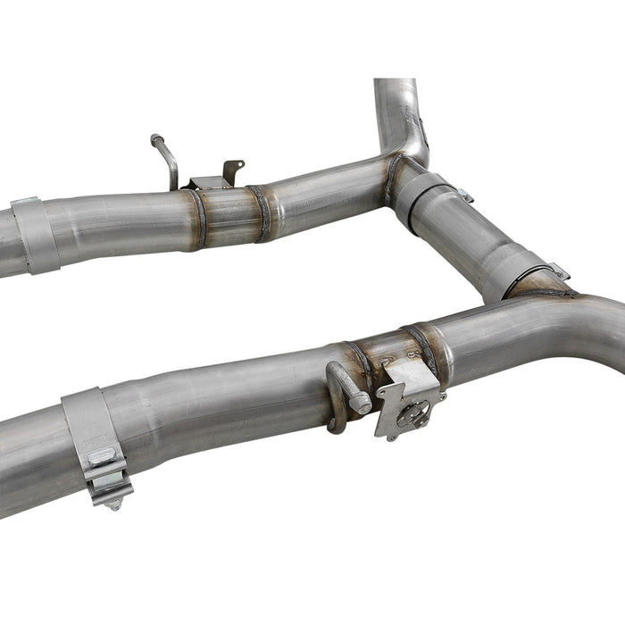 aFe Power Mach Force-Xp 3 IN 304 Stainless Steel Cat-Back Exhaust System Dodge Charger Hellcat 15-20 V8-6.2L/6.4L (sc)