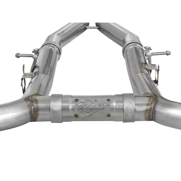 aFe Power Mach Force-Xp 3 IN 304 Stainless Steel Cat-Back Exhaust System Dodge Charger Hellcat 15-20 V8-6.2L/6.4L (sc)