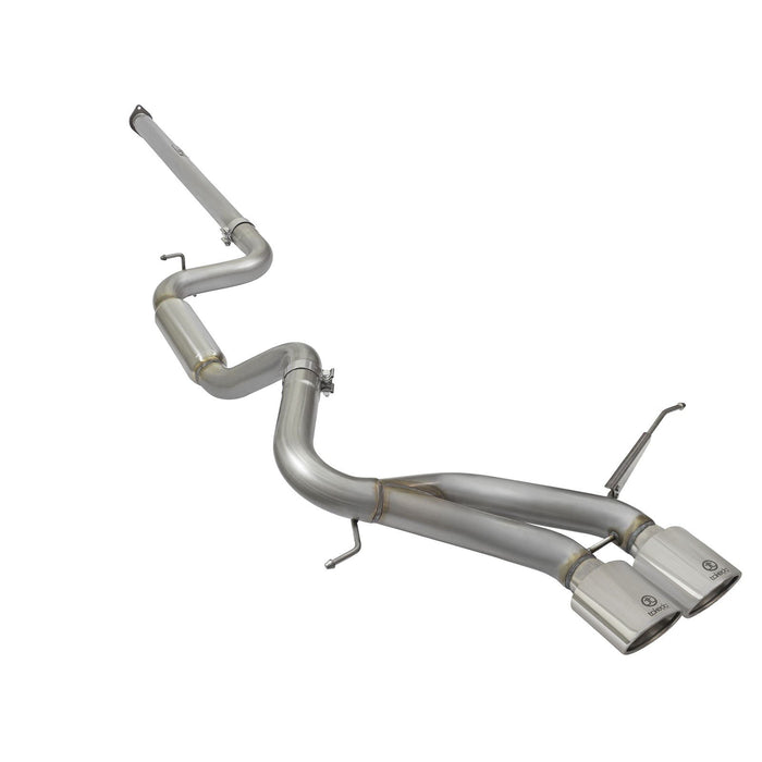 aFe Power Takeda 3 IN 304 Stainless Steel Cat-Back Exhaust System Ford Focus ST 13-18 L4-2.0L (t)