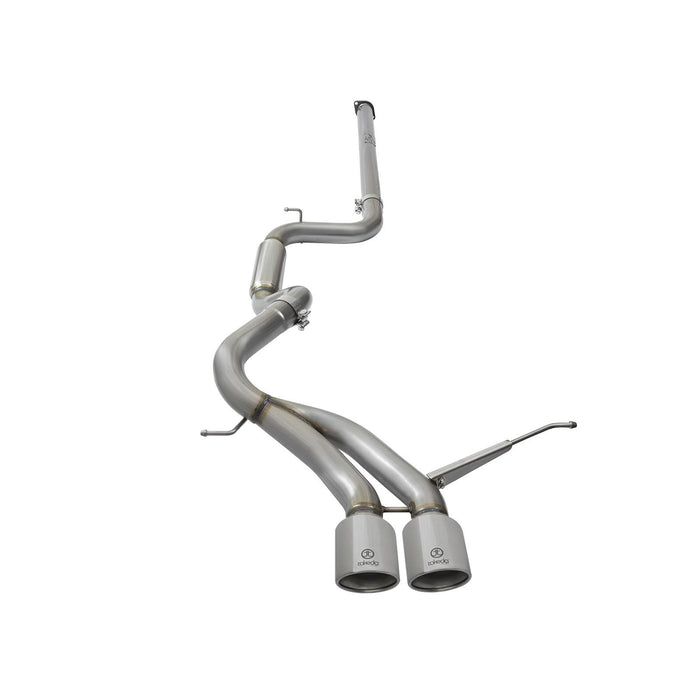 aFe Power Takeda 3 IN 304 Stainless Steel Cat-Back Exhaust System Ford Focus ST 13-18 L4-2.0L (t)