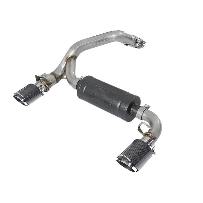 aFe Power Takeda 3 IN 304 Stainless Steel Axle-Back Exhaust System Ford Focus RS 16-18 L4-2.3L (t)