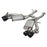 aFe Power Mach Force-Xp 3 IN 304 Stainless Steel Axle-Back Exhaust System Chevrolet Camaro SS 16-20 V8-6.2L (sc)