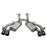 aFe Power Mach Force-Xp 3 IN 304 Stainless Steel Axle-Back Exhaust System Chevrolet Camaro SS 16-20 V8-6.2L (sc)