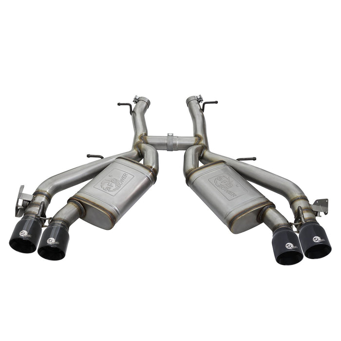 aFe Power Mach Force-Xp 3 IN 304 Stainless Steel Axle-Back Exhaust System Chevrolet Camaro SS 16-20 V8-6.2L (sc)